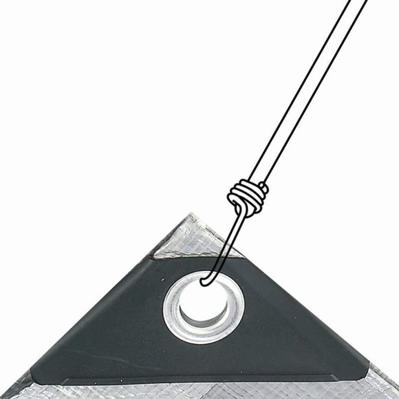 20' x 20' Tarp All Purpose Water Resistant Tarp - Picture 2 of 4